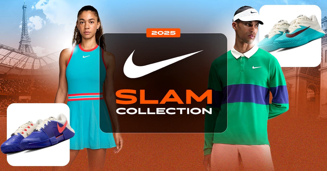 tennis dress, tennis shirt, tennis shoes, activewear, tennis clothes, new arrival, brand awareness, lifestyle, modern typography, energetic, bold, blue, green, orange